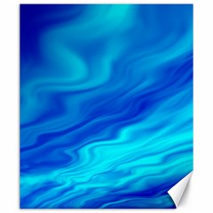 Blue Canvas 20  X 24  (unframed) by Siebenhuehner