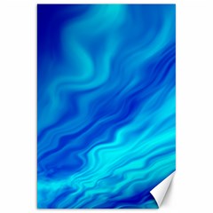 Blue Canvas 20  X 30  (unframed) by Siebenhuehner