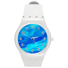 Blue Plastic Sport Watch (medium) by Siebenhuehner