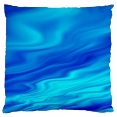 Blue Large Cushion Case (two Sided) 