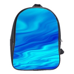 Blue School Bag (xl) by Siebenhuehner