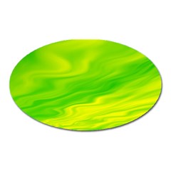 Green Magnet (oval) by Siebenhuehner