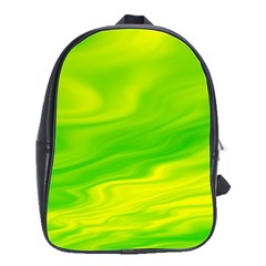 Green School Bag (large) by Siebenhuehner