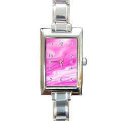 Background Rectangular Italian Charm Watch by Siebenhuehner