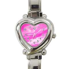 Background Heart Italian Charm Watch  by Siebenhuehner