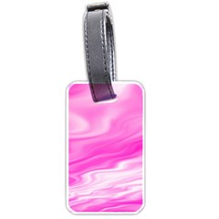 Background Luggage Tag (one Side) by Siebenhuehner