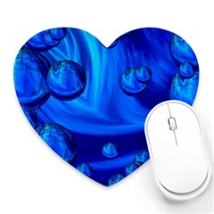 Modern  Mouse Pad (heart) by Siebenhuehner