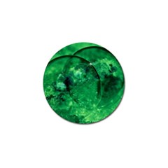 Green Bubbles Golf Ball Marker 10 Pack by Siebenhuehner