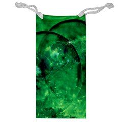 Green Bubbles Jewelry Bag by Siebenhuehner