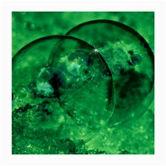 Green Bubbles Glasses Cloth (medium) by Siebenhuehner