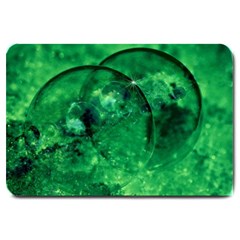 Green Bubbles Large Door Mat by Siebenhuehner