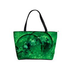 Green Bubbles Large Shoulder Bag by Siebenhuehner