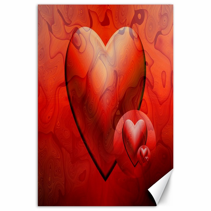 Love Canvas 24  x 36  (Unframed)