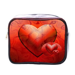 Love Mini Travel Toiletry Bag (one Side) by Siebenhuehner