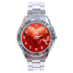 Love Stainless Steel Watch (men s) by Siebenhuehner