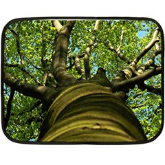 Tree Mini Fleece Blanket (two Sided) by Siebenhuehner