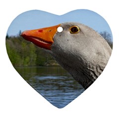 Geese Heart Ornament by Siebenhuehner