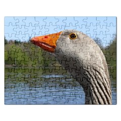 Geese Jigsaw Puzzle (rectangle) by Siebenhuehner