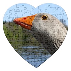 Geese Jigsaw Puzzle (heart) by Siebenhuehner