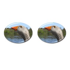 Geese Cufflinks (oval) by Siebenhuehner