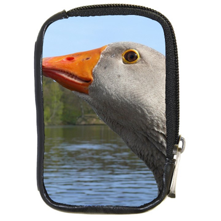 Geese Compact Camera Leather Case