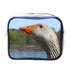 Geese Mini Travel Toiletry Bag (one Side) by Siebenhuehner