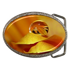 Drops Belt Buckle (oval) by Siebenhuehner