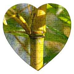 Bamboo Jigsaw Puzzle (Heart)