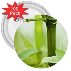 Bamboo 3  Button (100 Pack) by Siebenhuehner