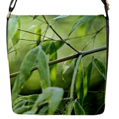 Bamboo Flap Closure Messenger Bag (small) by Siebenhuehner