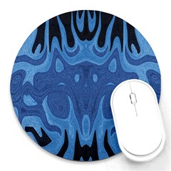 Design 8  Mouse Pad (round) by Siebenhuehner