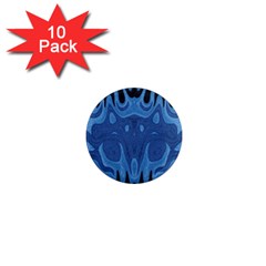 Design 1  Mini Button Magnet (10 Pack) by Siebenhuehner