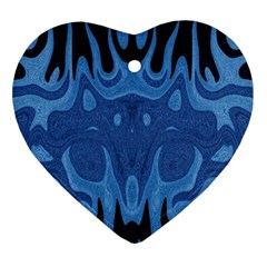 Design Heart Ornament (two Sides) by Siebenhuehner