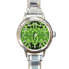 Design Round Italian Charm Watch by Siebenhuehner