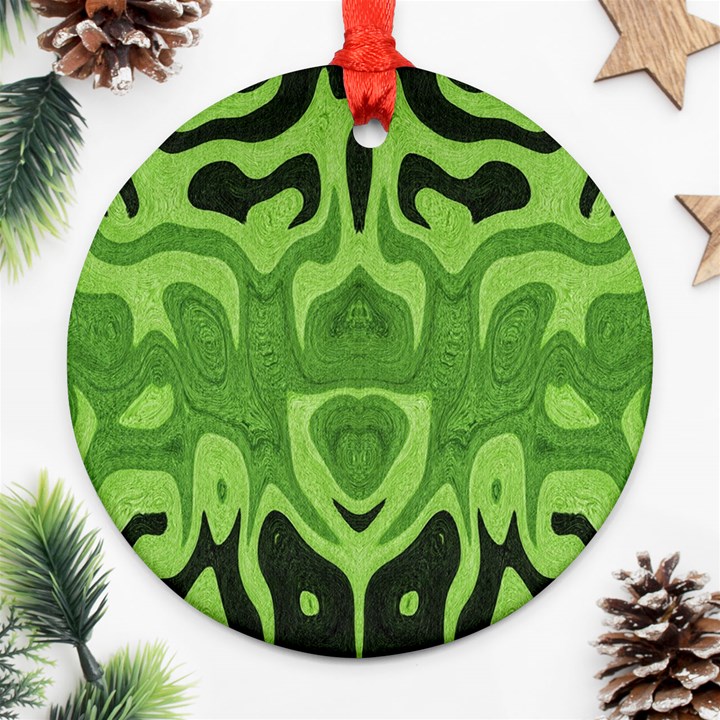 Design Round Ornament