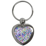 Ying Yang Key Chain (Heart) Front