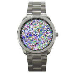 Ying Yang Sport Metal Watch by Siebenhuehner