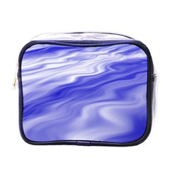 Wave Mini Travel Toiletry Bag (one Side) by Siebenhuehner