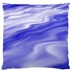 Wave Large Cushion Case (single Sided)  by Siebenhuehner