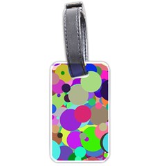 Balls Luggage Tag (one Side) by Siebenhuehner