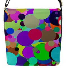 Balls Flap Closure Messenger Bag (small) by Siebenhuehner