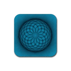 Spirograph Drink Coaster (square) by Siebenhuehner