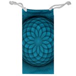 Spirograph Jewelry Bag Front