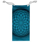 Spirograph Jewelry Bag Back