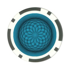 Spirograph Poker Chip by Siebenhuehner