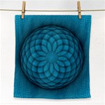 Spirograph Face Towel Front