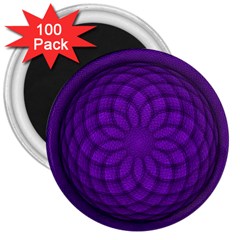 Spirograph 3  Button Magnet (100 Pack) by Siebenhuehner