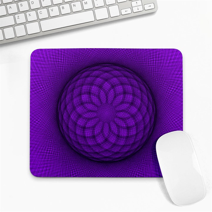 Spirograph Large Mouse Pad (Rectangle)