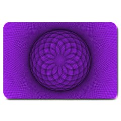 Spirograph Large Door Mat by Siebenhuehner