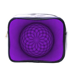 Spirograph Mini Travel Toiletry Bag (one Side) by Siebenhuehner